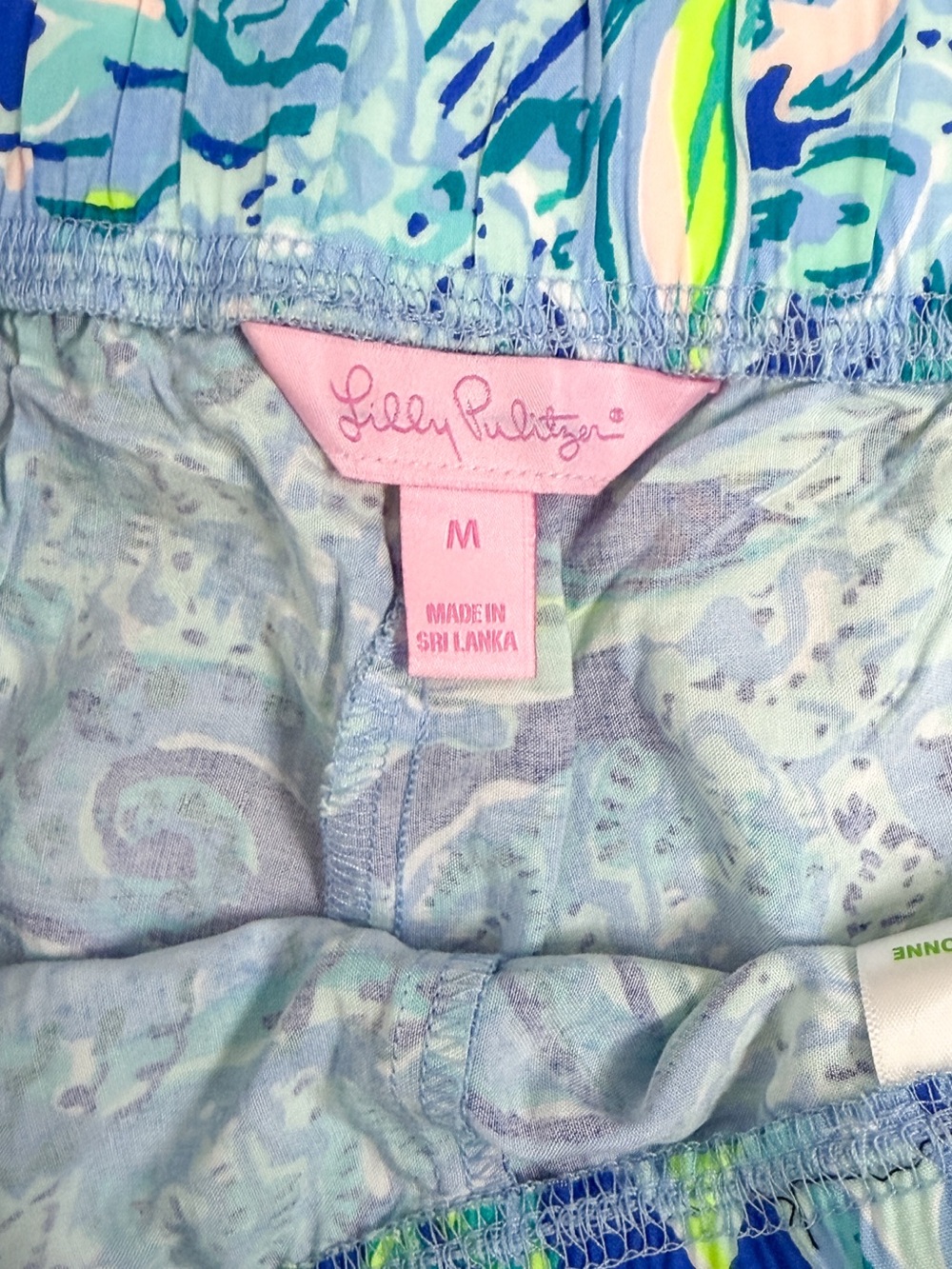 Lilly Pulitzer Bal Harbour Palazzo Pants M Coastal Resortwear - Picture 3 of 7